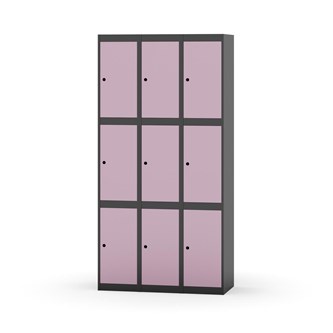 Skolskåp Novis plant tak 3:3 B90