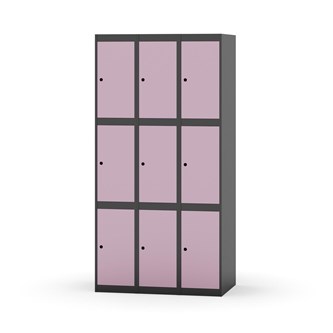 Skolskåp Novis plant tak 3:3 B90