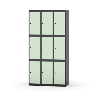 Skolskåp Novis plant tak 3:3 B90