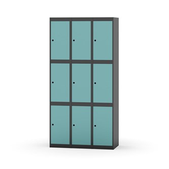 Skolskåp Novis plant tak 3:3 B90