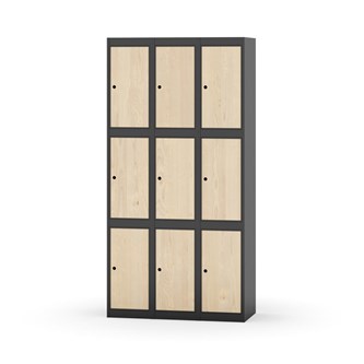 Skolskåp Novis plant tak 3:3 B90