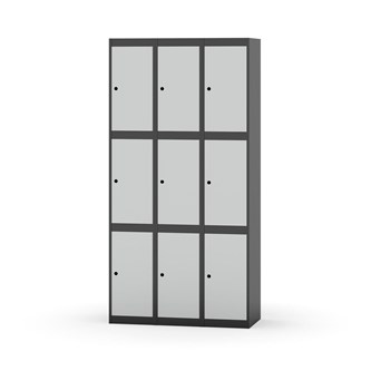 Skolskåp Novis plant tak 3:3 B90