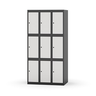 Skolskåp Novis plant tak 3:3 B90