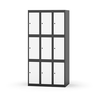 Skolskåp Novis plant tak 3:3 B90