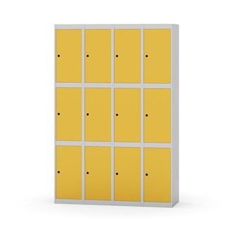 Skolskåp Novis plant tak 3:4 B120