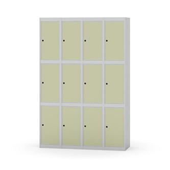 Skolskåp Novis plant tak 3:4 B120