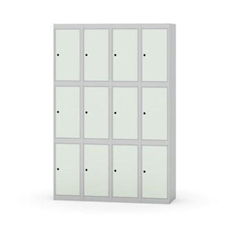 Skolskåp Novis plant tak 3:4 B120