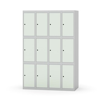 Skolskåp Novis plant tak 3:4 B120