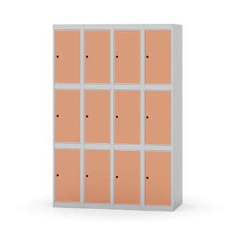 Skolskåp Novis plant tak 3:4 B120