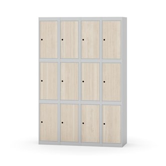 Skolskåp Novis plant tak 3:4 B120