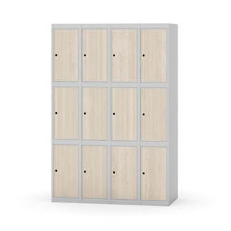 Skolskåp Novis plant tak 3:4 B120