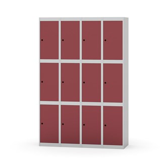 Skolskåp Novis plant tak 3:4 B120