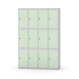 Skolskåp Novis plant tak 3:4 B120