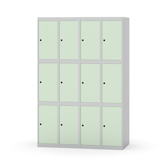 Skolskåp Novis plant tak 3:4 B120