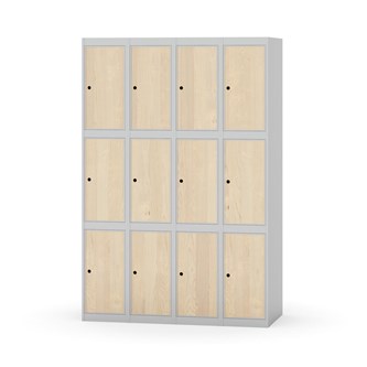 Skolskåp Novis plant tak 3:4 B120