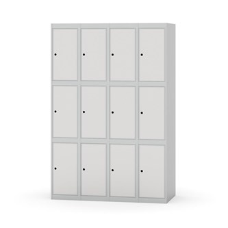 Skolskåp Novis plant tak 3:4 B120