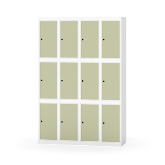 Skolskåp Novis plant tak 3:4 B120