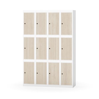 Skolskåp Novis plant tak 3:4 B120