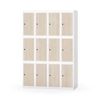 Skolskåp Novis plant tak 3:4 B120