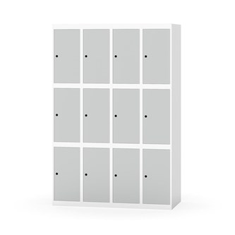 Skolskåp Novis plant tak 3:4 B120