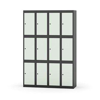 Skolskåp Novis plant tak 3:4 B120