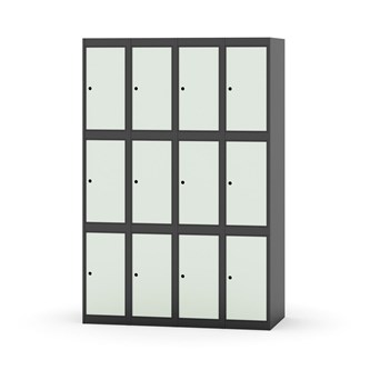 Skolskåp Novis plant tak 3:4 B120