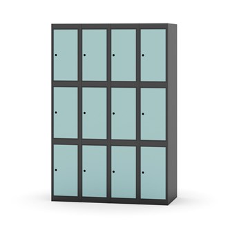 Skolskåp Novis plant tak 3:4 B120