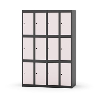 Skolskåp Novis plant tak 3:4 B120