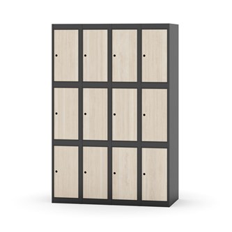 Skolskåp Novis plant tak 3:4 B120