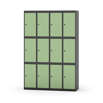 Skolskåp Novis plant tak 3:4 B120