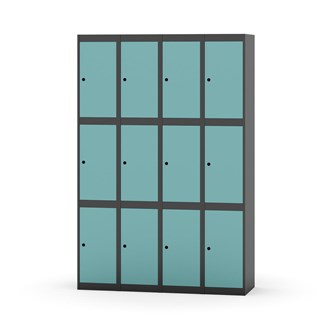 Skolskåp Novis plant tak 3:4 B120