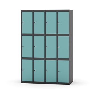 Skolskåp Novis plant tak 3:4 B120