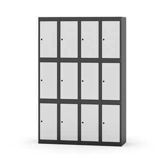 Skolskåp Novis plant tak 3:4 B120