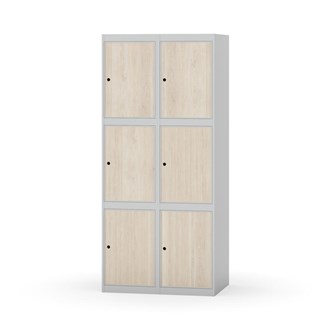 Skolskåp Novis plant tak 3:2 B80