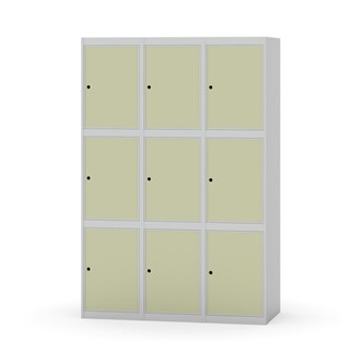 Skolskåp Novis plant tak 3:3 B120