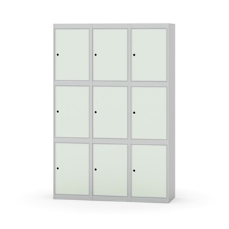 Skolskåp Novis plant tak 3:3 B120