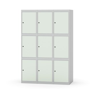 Skolskåp Novis plant tak 3:3 B120