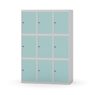 Skolskåp Novis plant tak 3:3 B120