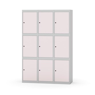 Skolskåp Novis plant tak 3:3 B120