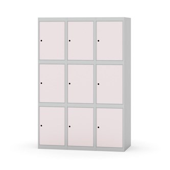 Skolskåp Novis plant tak 3:3 B120