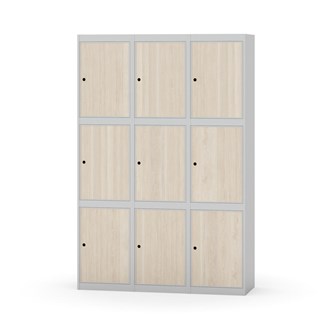 Skolskåp Novis plant tak 3:3 B120