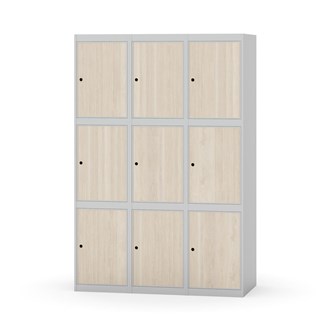 Skolskåp Novis plant tak 3:3 B120