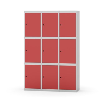 Skolskåp Novis plant tak 3:3 B120