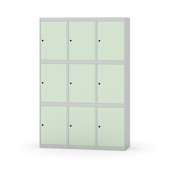 Skolskåp Novis plant tak 3:3 B120