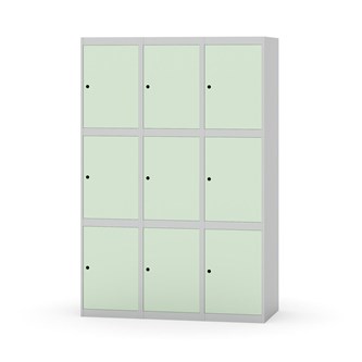 Skolskåp Novis plant tak 3:3 B120