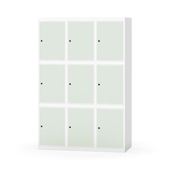 Skolskåp Novis plant tak 3:3 B120