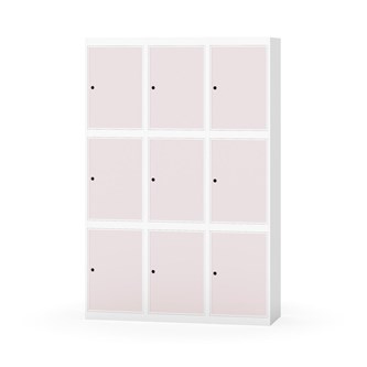 Skolskåp Novis plant tak 3:3 B120