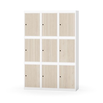 Skolskåp Novis plant tak 3:3 B120