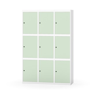 Skolskåp Novis plant tak 3:3 B120