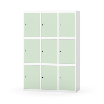 Skolskåp Novis plant tak 3:3 B120